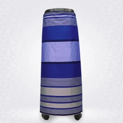 Egyptian Blue Sant Grey Chetwoode Blue Cotton lungi